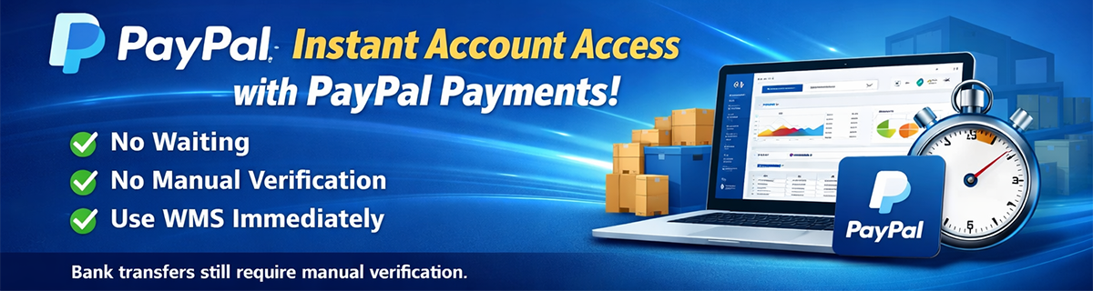 Instant Access with PayPal